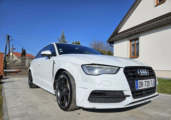 Audi A3 cena 43900 przebieg: 257000, rok produkcji 2015 z Zamość małe 326